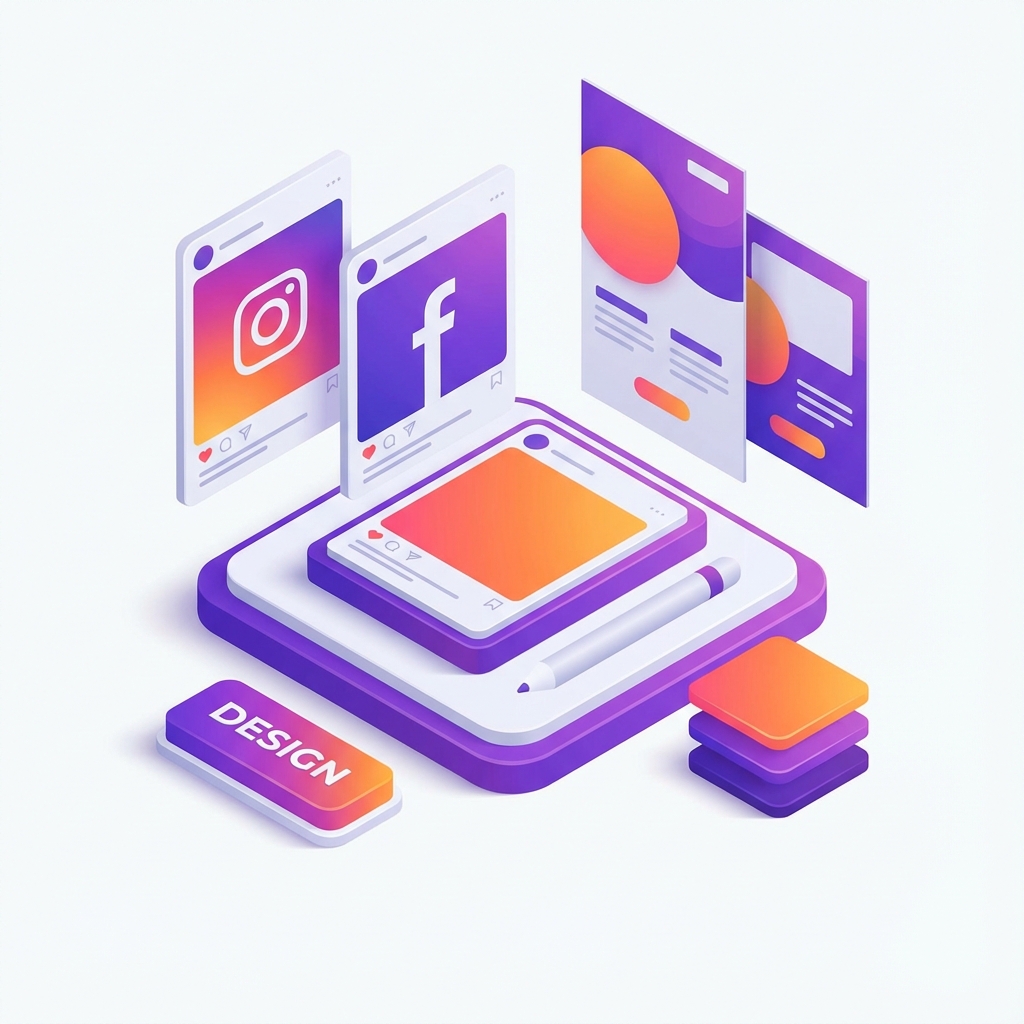 تصميم بوستات وفلايرات وإعلانات احترافية